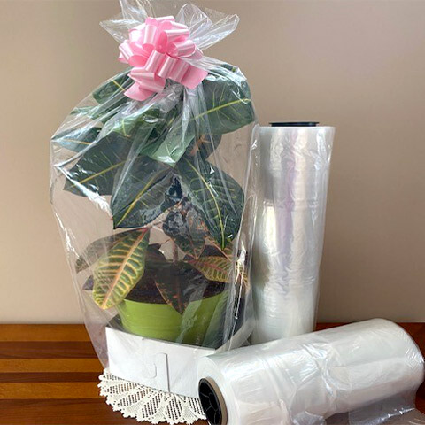 Clear Bouquet Sleeves, 4 x 18 x 16 inch, 50 Pack, Size: One Size